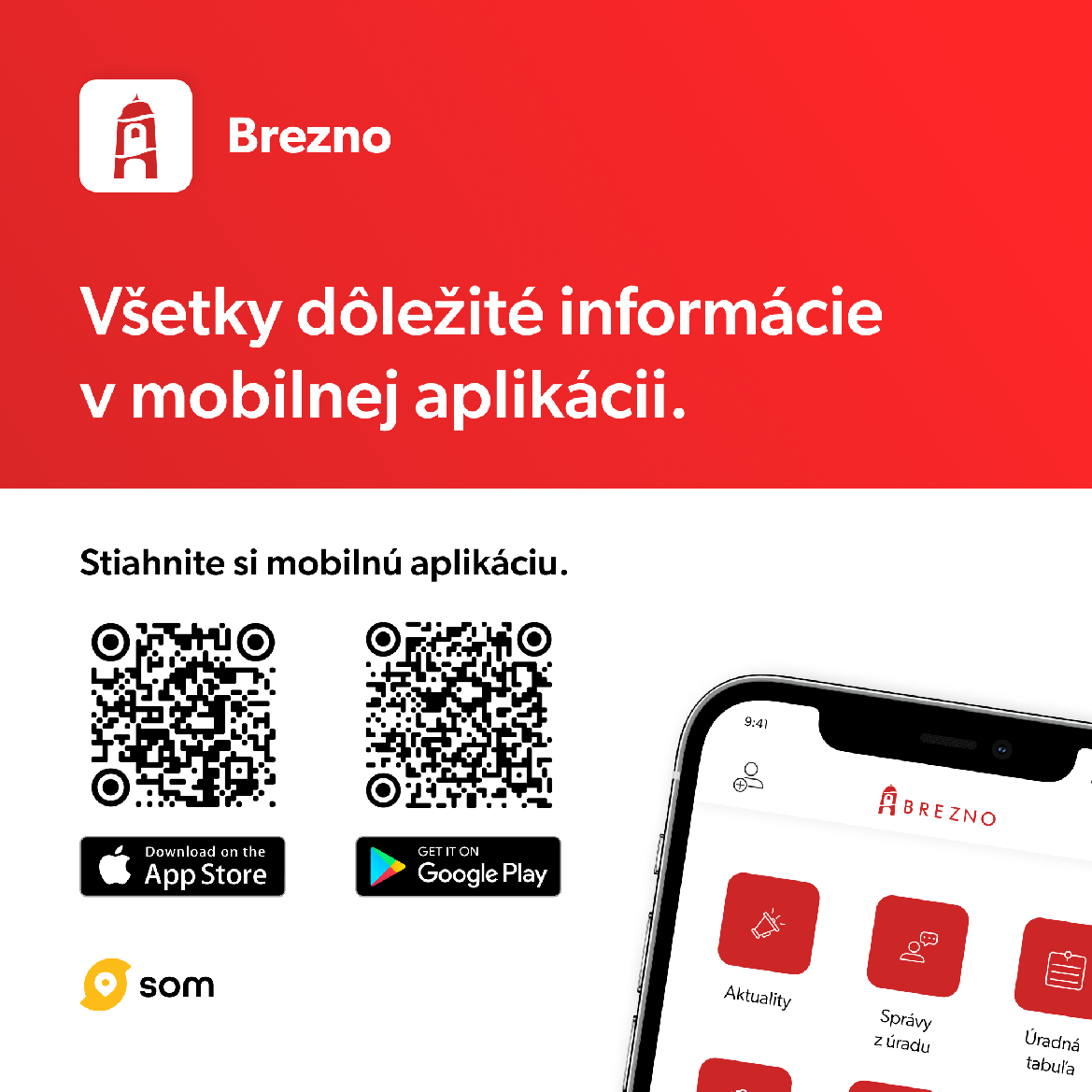 Oficiálna mobilná aplikácia mesta Brezno