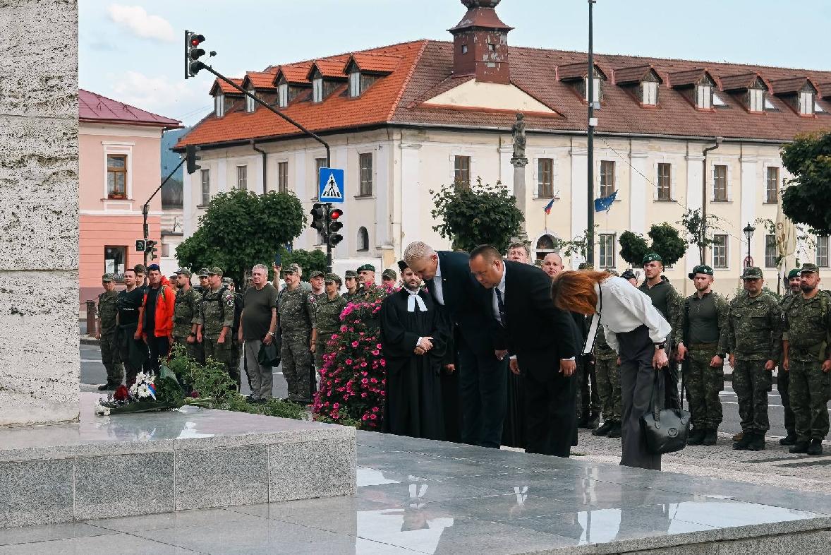 Pochod Duchovne po stopách hrdinov zavítal aj do Brezna