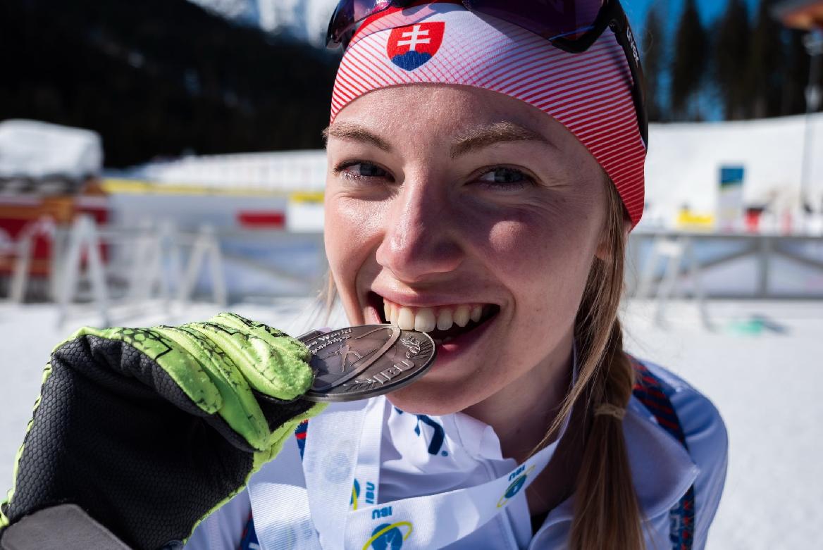 obr: Fantastický výkon! Henrieta Horvátová z Brezna sa stala biatlonovou vicemajsterkou sveta