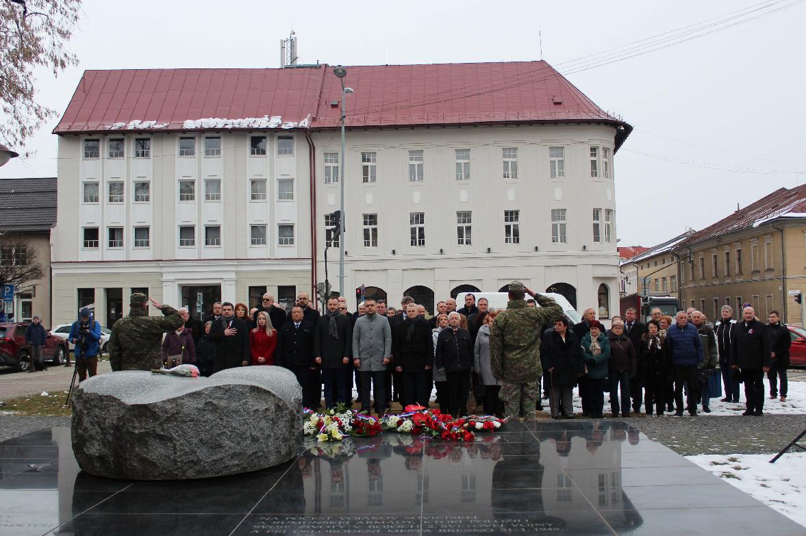 Spomienkovými oslavami si uctili pamiatku tých, ktorí položili život za našu slobodu