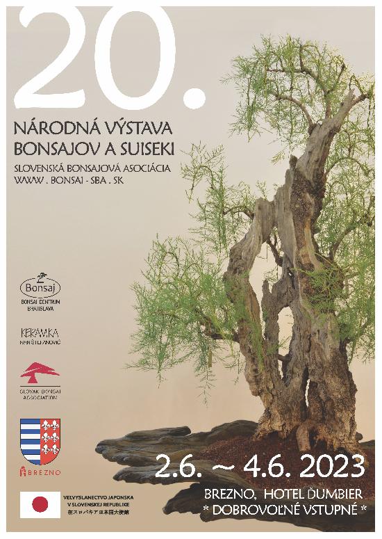 20. ročník Národnej výstavy bonsajov a suiseki  