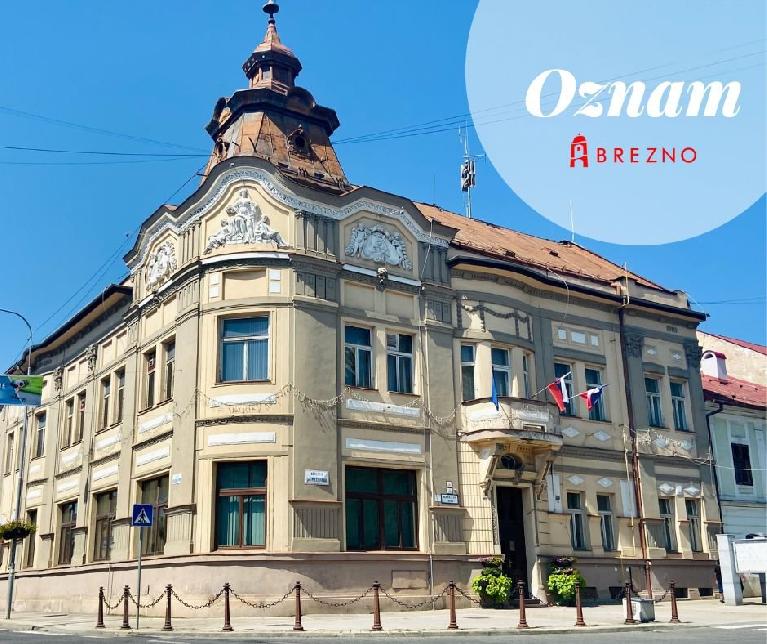 Oznam o obmedzení prevádzky Mestského úradu