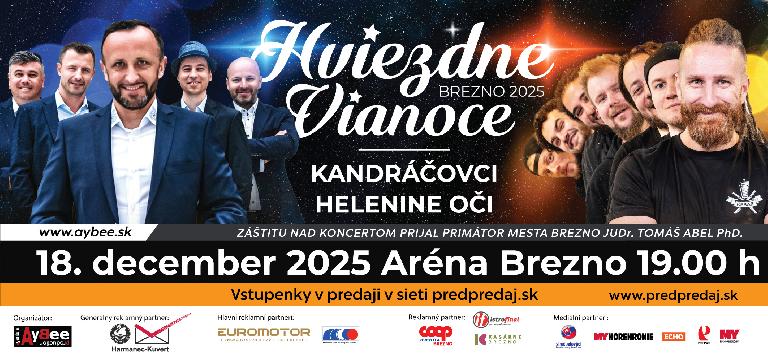 Organizačné pokyny Hviezdne Vianoce Brezno 2025