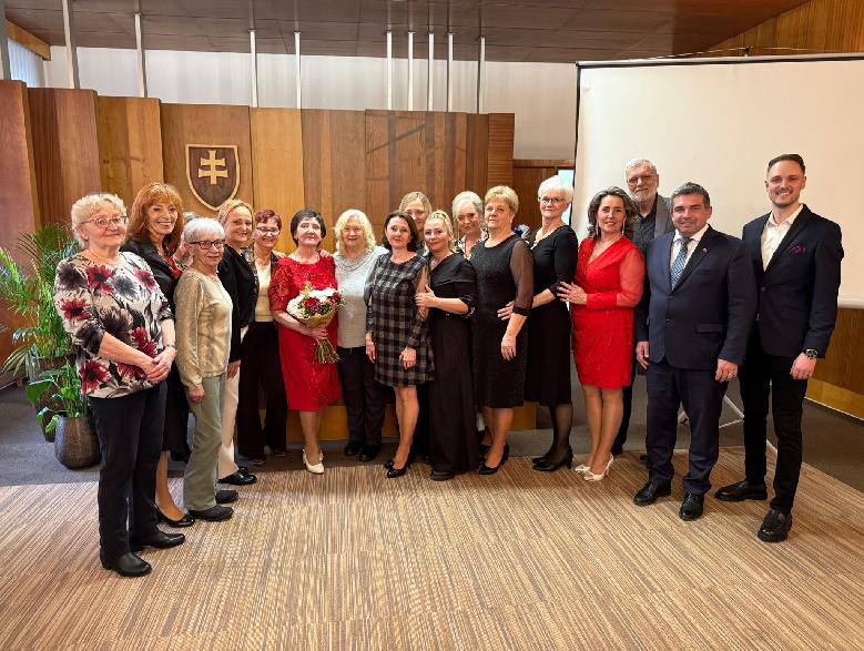 Primátor zablahoželal k vzácnemu jubileu Evke Brucháčkovej, ktorej srdce bije pre kultúru Brezna