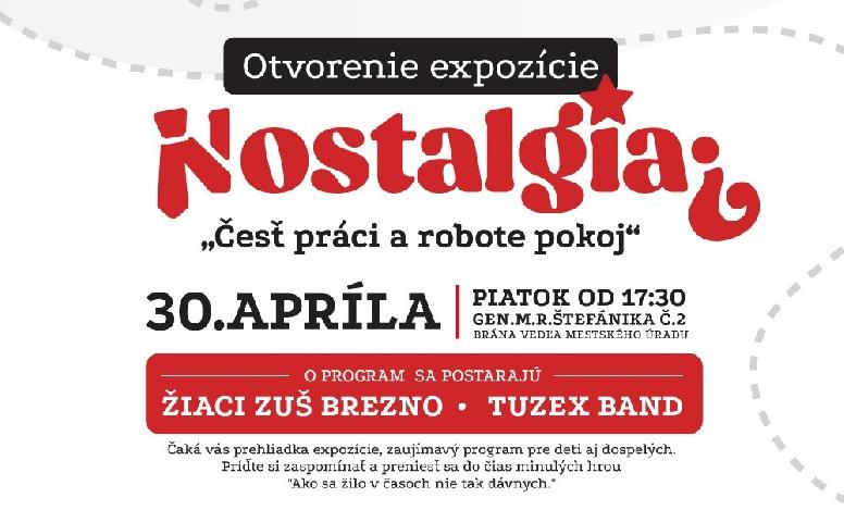 Po Stavaní mája v Brezne slávnostne otvoria expozíciu zo života socializmu s názvom Nostalgia