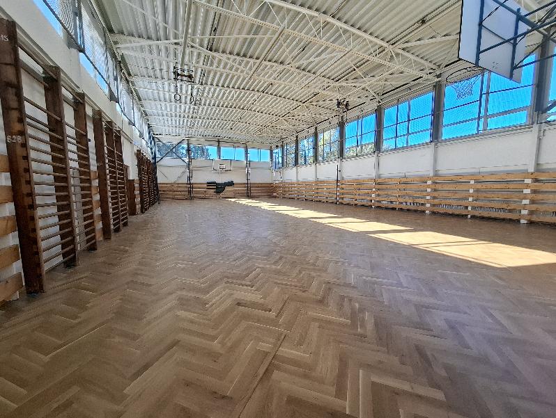 Telocvičňa Základnej školy s materskou školou Karola Rapoša prechádza veľkou obnovou