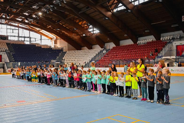 Arénu ovládla olympijská atmosféra