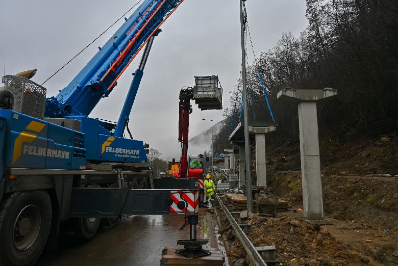 Výstavba cyklolávky napreduje. Stavbári pracujú v dvojzmennej prevádzke