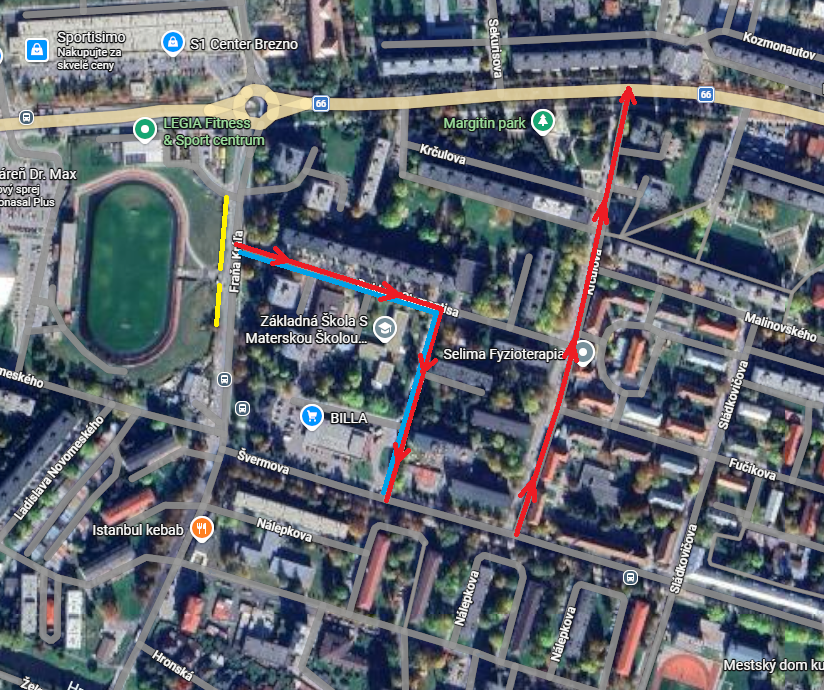 OZNAM: Zmena organizácie dopravy v súvislosti s výstavbou kruhového objazdu (I. etapa)