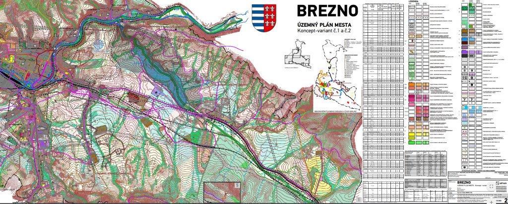 obr: Oznámenie  o prerokovaní  Konceptu  územného  plánu  mesta  Brezno a žiadosť o stanovisko